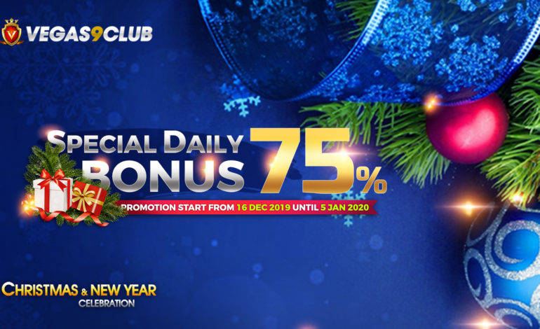 Christmas Special Promotion by Vegas9club